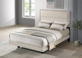 Trenton 54-inch Wood Panel Bed Rustic Cream