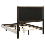 Trenton 54-inch Wood Full Panel Bed Rustic Cream | Ivory | Rustic Cream | 225061F