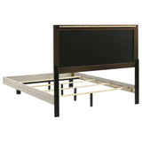 Trenton 54-inch Wood Queen Panel Bed Rustic Cream | Ivory | Rustic Cream | 225061Q