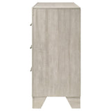Trenton 6-drawer Bedroom Dresser Rustic Cream | Ivory | Rustic Cream | 225063