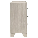 Trenton 6-drawer Bedroom Dresser Rustic Cream | Ivory | Rustic Cream | 225063