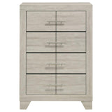 Trenton 4-drawer Bedroom Chest of Drawers Rustic Cream | Beige | Rustic Cream | 225065