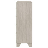 Trenton 4-drawer Bedroom Chest of Drawers Rustic Cream | Beige | Rustic Cream | 225065