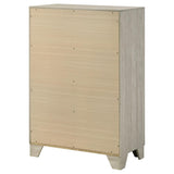 Trenton 4-drawer Bedroom Chest of Drawers Rustic Cream | Beige | Rustic Cream | 225065