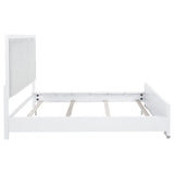 Gracemont 57-inch California King Panel Bed Grey and White | White | 225071KW