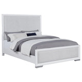 Gracemont 57-inch Queen Panel Bed Grey and White | Queen | White | 225071Q