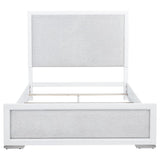 Gracemont 57-inch Queen Panel Bed Grey and White | Queen | White | 225071Q