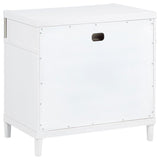 Gracemont 3-drawer Bedroom Nightstand Bedside Table White | White | 225072