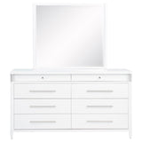 Gracemont 8-drawer Bedroom Dresser with Mirror White | White | 225073M
