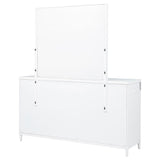 Gracemont 8-drawer Bedroom Dresser with Mirror White | White | 225073M