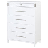 Gracemont 5-drawer Bedroom Chest of Drawers White | King | White | 225075