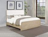 Ladera 56-inch Panel Bed Light Elm