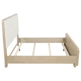 Ladera 56-inch Eastern King Panel Bed Light Elm | Beige | Light Elm | 225081KE