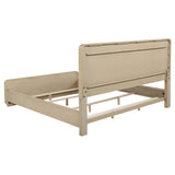 Ladera 56-inch California King Panel Bed Light Elm | Beige | Light Elm | 225081KW