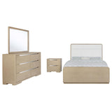 Ladera 4-piece Queen Bedroom Set Light Elm | Gallery | 225081Q-S4 225081KE-S4 225081KW-S4 225081Q-S5 225081KE-S5 225081KW-S5
