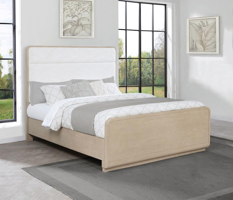 Ladera 56-inch Panel Bed Light Elm