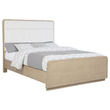 Ladera 56-inch Queen Panel Bed Light Elm | King | Beige | Light Elm | 225081Q
