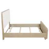 Ladera 56-inch Queen Panel Bed Light Elm | King | Beige | Light Elm | 225081Q