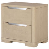 Ladera 2-drawer Nightstand Bedside Table Light Elm | King | Beige | Light Elm | 225082