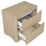 Ladera 2-drawer Nightstand Bedside Table Light Elm | King | Beige | Light Elm | 225082
