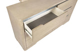Ladera 6-drawer Bedroom Dresser and Mirror Light Elm | Beige | Light Elm | 225083M