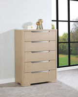Ladera 5-drawer Bedroom Chest of Drawers Light Elm | King | Brown | Light Elm | 225085