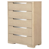 Ladera 5-drawer Bedroom Chest of Drawers Light Elm | King | Brown | Light Elm | 225085