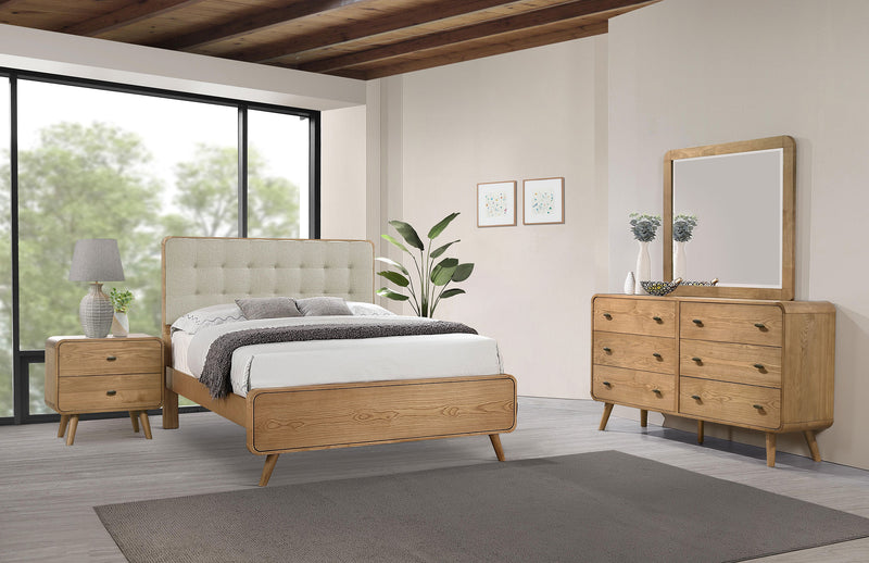 Robyn 4-piece Twin Bedroom Set Light Ash