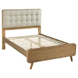 Robyn Wood Full Platform Bed Light Ash | Beige | Light Ash | 225091F