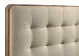 Robyn Wood Full Platform Bed Light Ash | Beige | Light Ash | 225091F
