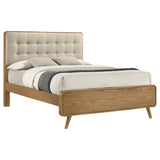 Robyn Wood Eastern King Platform Bed Light Ash | Beige | Light Ash | 225091KE