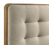 Robyn Wood Twin Platform Bed Light Ash | Twin | Beige | Light Ash | 225091T