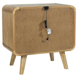 Robyn 2-drawer Nightstand Bedside Table Light Ash | Beige | Light Ash | 225092