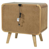 Robyn 2-drawer Nightstand Bedside Table Light Ash | Beige | Light Ash | 225092