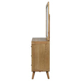 Robyn 6-drawer Bedroom Dresser and Mirror Light Ash | Brown | Light Ash | 225093M