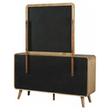 Robyn 6-drawer Bedroom Dresser and Mirror Light Ash | Brown | Light Ash | 225093M