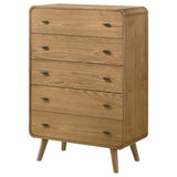 Robyn 5-drawer Bedroom Chest of Drawers Light Ash | Brown | Light Ash | 225095