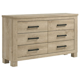 Oakglen 4-piece Queen Bedroom Set Weathered Oak | Gallery | 225101Q-S4 225101KE-S4 225101KW-S4 225101Q-S5 225101KE-S5 225101KW-S5