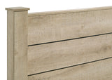 Oakglen 4-piece Queen Bedroom Set Weathered Oak | Gallery | 225101Q-S4 225101KE-S4 225101KW-S4 225101Q-S5 225101KE-S5 225101KW-S5