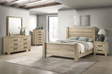 Oakglen 2-drawer Nightstand Bedside Table Weathered Oak | Beige | Weathered Oak | 225102
