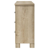 Oakglen 6-drawer Bedroom Dresser Weathered Oak