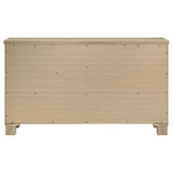 Oakglen 6-drawer Bedroom Dresser Weathered Oak