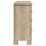 Oakglen 6-drawer Bedroom Dresser Weathered Oak | Beige | Weathered Oak | 225103