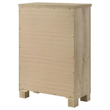 Oakglen 5-drawer Bedroom Chest of Drawers Weathered Oak | King | Beige | Weathered Oak | 225105
