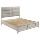 Farre 5-piece Eastern King Bedroom Set Washed Grey | Grey | Washed Grey / Light Grey | 225110KE-S5