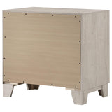 Farre 2-drawer Nightstand Bedside Table Washed Grey | Grey | Washed Grey | 225112