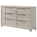 Farre 6-drawer Dresser Washed Grey | Grey | Washed Grey | 225113