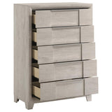 Farre 5-drawer Chest of Drawers Washed Grey | Grey | Washed Grey | 225115