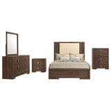 Etienne 4-piece Bedroom Set Walnut