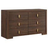 Etienne 6-drawer Bedroom Dresser Walnut | Brown | Walnut | 225123